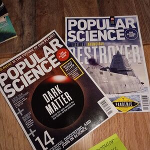 Magazine Set - Black and Blue Covers